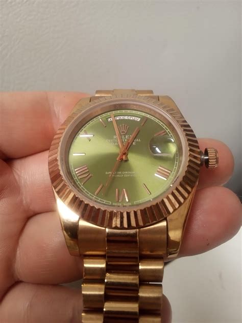 rolex rose gold dhgate